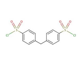 4,4&prime;-Methylenebis(benzenesulfonyl chloride) (CAS 3119-64-0) - chemical structure image