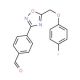 4-{5-[(4-Fluorophenoxy)methyl]-1,2,4-oxadiazol-3-yl}benzaldehyde - chemical structure image
