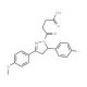 4-[5-(4-Fluoro-phenyl)-3-(4-methoxy-phenyl)-4,5-dihydro-pyrazol-1-yl]-4-oxo-butyric acid - chemical structure image