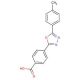 4-[5-(4-methylphenyl)-1,3,4-oxadiazol-2-yl]benzoic acid - chemical structure image