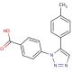 4-[5-(4-methylphenyl)-1H-1,2,3-triazol-1-yl]benzoic acid - chemical structure image