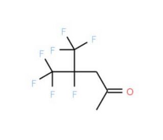 4,5,5,5-Tetrafluoro-4-(trifluoromethyl)pentan-2-one (CAS 261760-96-7) - chemical structure image