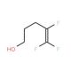 4,5,5-Trifluoropent-4-en-1-ol (CAS 109993-33-1) - chemical structure image