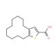 4,5,6,7,8,9,10,11,12,13-Decahydrocyclododeca[b]-thiophene-2-carboxylic acid - chemical structure image
