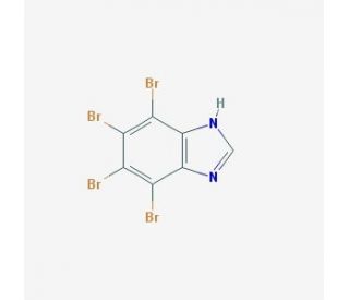 4,5,6,7-Tetrabromobenzimidazole (CAS 577779-57-8) - chemical structure image