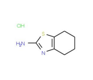 4,5,6,7-Tetrahydrobenzothiazol-2-yl-amine hydrochloride (CAS 15951-21-0) - chemical structure image