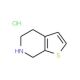 4,5,6,7-Tetrahydrothieno[2,3-c]pyridine hydrochloride (CAS 28783-38-2) - chemical structure image