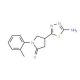 4-(5-Amino-1,3,4-thiadiazol-2-yl)-1-(2-methylphenyl)pyrrolidin-2-one - chemical structure image