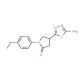 4-(5-Amino-1,3,4-thiadiazol-2-yl)-1-(4-ethylphenyl)pyrrolidin-2-one - chemical structure image