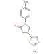 4-(5-Amino-1,3,4-thiadiazol-2-yl)-1-(4-methylphenyl)pyrrolidin-2-one - chemical structure image