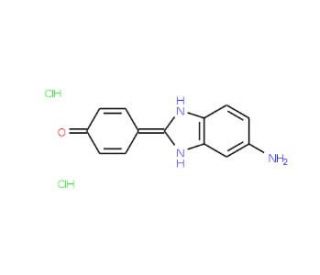 4-(5-Amino-1H-benzoimidazol-2-yl)-phenol dihydrochloride - chemical structure image