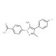 4-[5-Amino-4-(4-chlorophenyl)-3-methyl-1H-pyrazol-1-yl]benzoic acid - chemical structure image