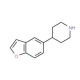 4-(5-Benzofuranyl)-piperidine (CAS 310395-15-4) - chemical structure image