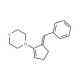 4-(5-Benzylidene-cyclopent-1-enyl)-morpholine (CAS 94708-08-4) - chemical structure image