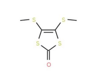 4,5-Bis(methylthio)-1,3-dithiol-2-one (CAS 61485-46-9) - chemical structure image