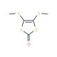 4,5-Bis(methylthio)-1,3-dithiol-2-one (CAS 61485-46-9) - chemical structure image