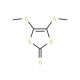 4,5-Bis(methylthio)-1,3-dithiole-2-thione (CAS 49638-64-4) - chemical structure image