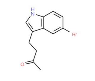 4-(5-Bromo-1H-indol-3-yl)-2-butanone - chemical structure image