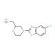 [4-(5-Chloro-1,3-benzoxazol-2-yl)morpholin-2-yl]-methylamine hydrochloride - chemical structure image