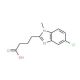 4-(5-Chloro-1-methyl-1H-benzoimidazol-2-yl)-butyric acid - chemical structure image