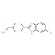[4-(5-Chloro-1H-benzimidazol-2-yl)cyclohexyl]-methylamine - chemical structure image