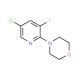 4-(5-Chloro-3-fluoro-2-pyridinyl)morpholine (CAS 1020253-17-1) - chemical structure image