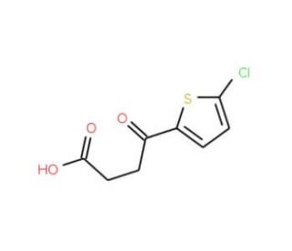4-(5-Chloro-thiophen-2-yl)-4-oxo-butyric acid (CAS 70685-06-2) - chemical structure image