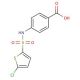 4-(5-Chloro-thiophene-2-sulfonylamino)-benzoic acid - chemical structure image