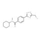 4-[5-(Chloromethyl)-1,2,4-oxadiazol-3-yl]-N-cyclohexyl-N-methylbenzamide - chemical structure image