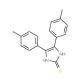 4,5-Di-p-tolyl-1,3-dihydro-imidazole-2-thione (CAS 73181-95-0) - chemical structure image