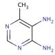 4,5-Diamino-6-methylpyrimidine Hydrochloride (CAS 1797132-20-7) - chemical structure image