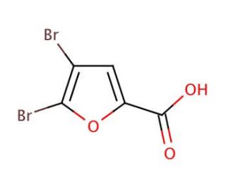4,5-Dibromo-2-furoic acid (CAS 2434-03-9) - chemical structure image