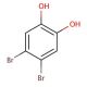 4,5-Dibromobenzene-1,2-diol (CAS 2563-26-0) - chemical structure image