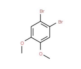 4,5-Dibromoveratrole (CAS 37895-73-1) - chemical structure image