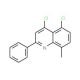 4,5-Dichloro-8-methyl-2-phenylquinoline (CAS 1155604-94-6) - chemical structure image