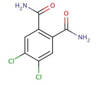 4,5-Dichlorophthalamide (CAS 147699-62-5) - chemical structure image