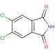 4,5-Dichlorophthalimide (CAS 15997-89-4) - chemical structure image
