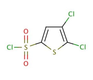 4,5-Dichlorothiophene-2-sulfonyl chloride (CAS 126714-85-0) - chemical structure image