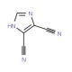 4,5-Dicyanoimidazole (CAS 1122-28-7) - chemical structure image