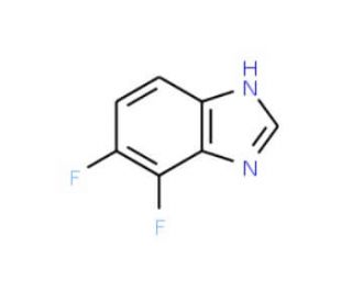 4,5-Difluorobenzimidazole - chemical structure image