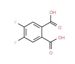 4,5-difluorophthalic acid (CAS 18959-31-4) - chemical structure image