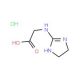 (4,5-Dihydro-1H-imidazol-2-ylamino)-acetic acid hydrochloride - chemical structure image