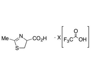 4,5-Dihydro-2-methyl-4-thiazolecarboxylic Acid Trifluoroacetic Acid Salt - chemical structure image