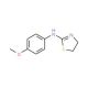 (4,5-Dihydro-thiazol-2-yl)-(4-methoxy-phenyl)-amine (CAS 56242-67-2) - chemical structure image