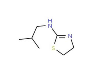 (4,5-Dihydro-thiazol-2-yl)-isobutyl-amine (CAS 79146-95-5) - chemical structure image