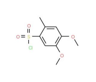 4,5-dimethoxy-2-methylbenzenesulfonyl chloride - chemical structure image