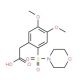 [4,5-Dimethoxy-2-(morpholine-4-sulfonyl)-phenyl]-acetic acid - chemical structure image
