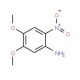 4,5-dimethoxy-2-nitroaniline (CAS 7595-31-5) - chemical structure image