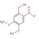 4,5-Dimethoxy-2-nitrobenzyl alcohol (CAS 1016-58-6) - chemical structure image