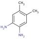 4,5-Dimethyl-1,2-phenylenediamine (CAS 3171-45-7) - chemical structure image